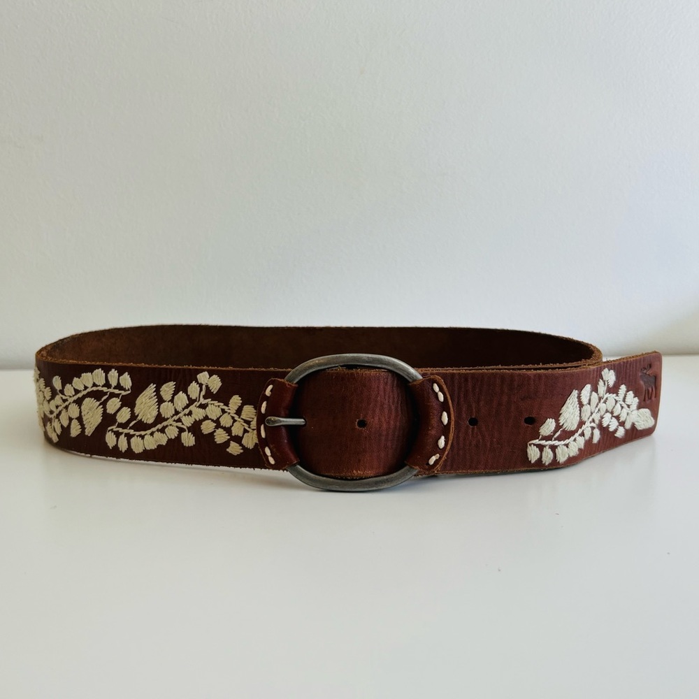 Abercrombie and Fitch Belt Size small leather
